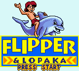 Flipper & Lopaka (Europe) (En,Fr,De,Es,It,Pt,Nl,Sv,No,Da) Title Screen